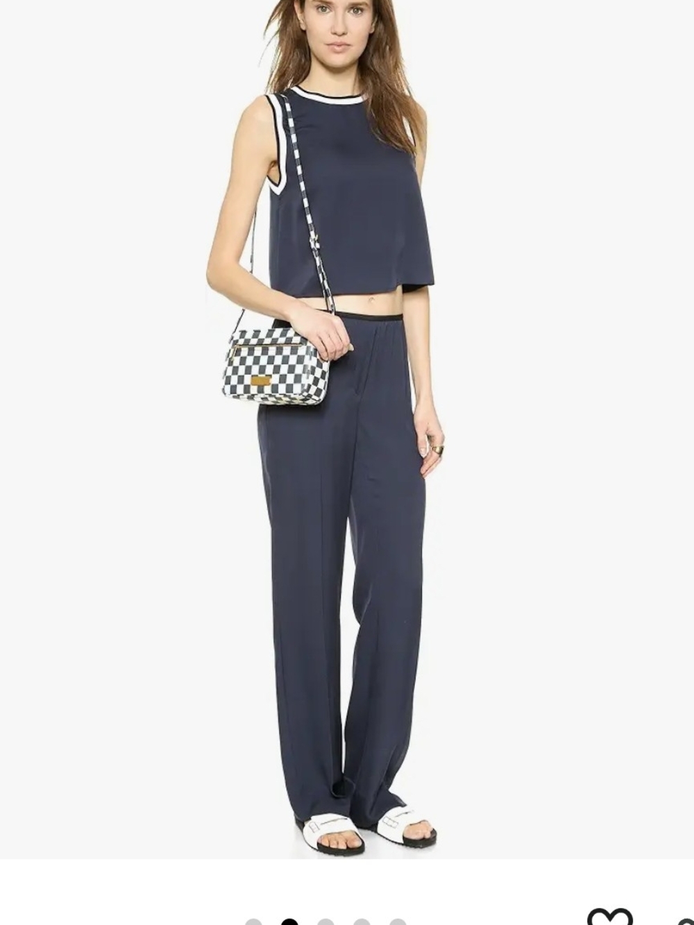 Marc Jacobs Cross-body Checkered Vinyl